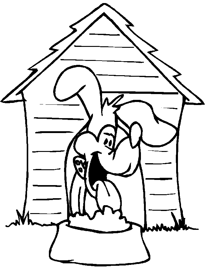 Cool Dog 20 Coloring Page
