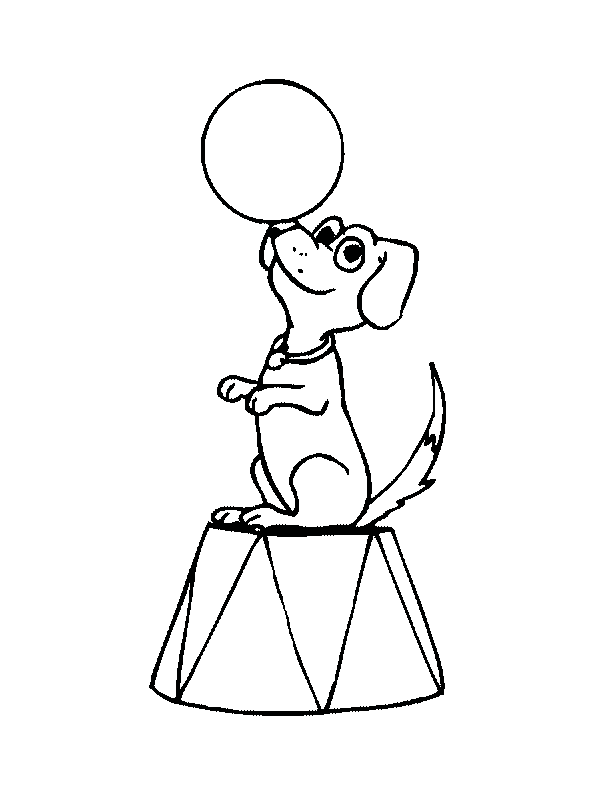 Dog 21 Cool Coloring Page