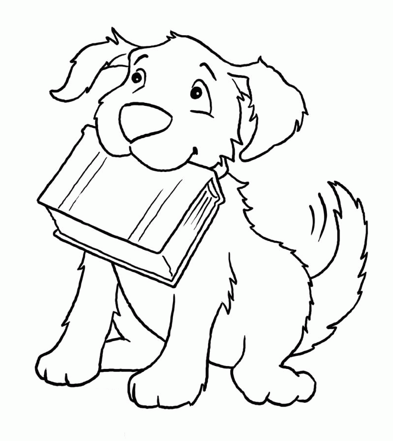 Dog 26 For Kids Coloring Page