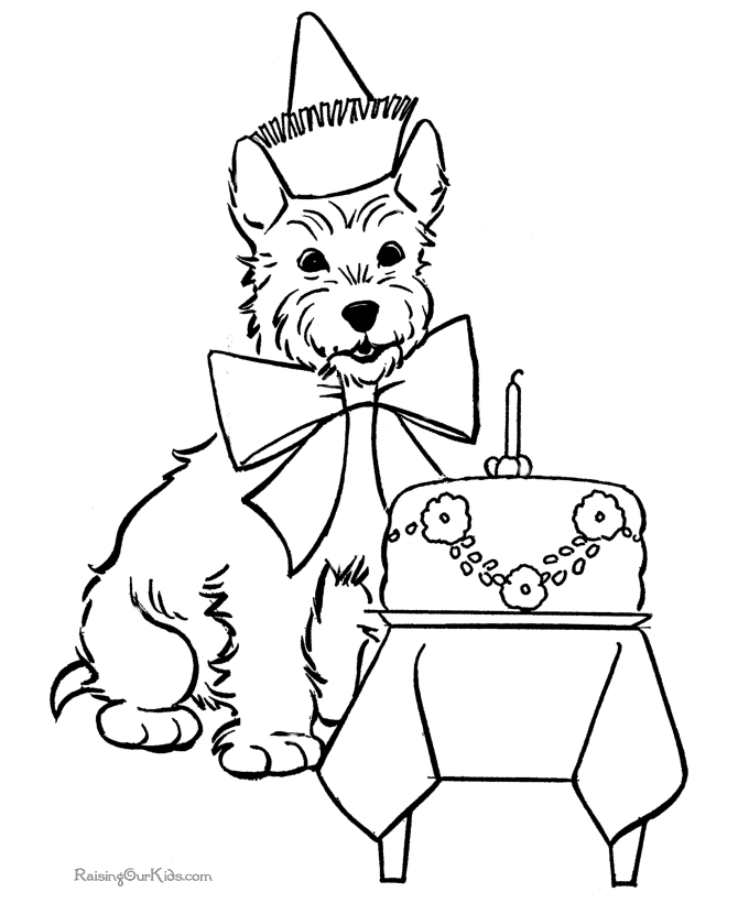 Dog 47 Cool Coloring Page