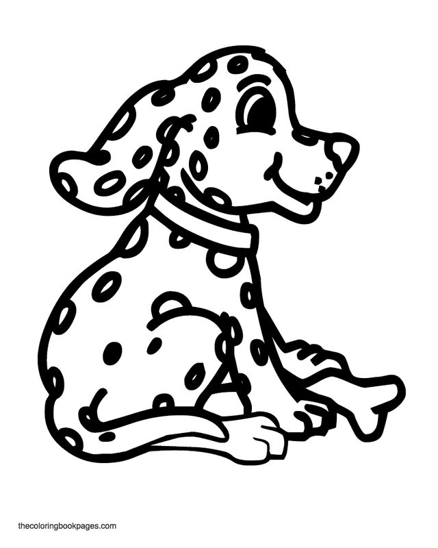 Cool Dog 48 Coloring Page