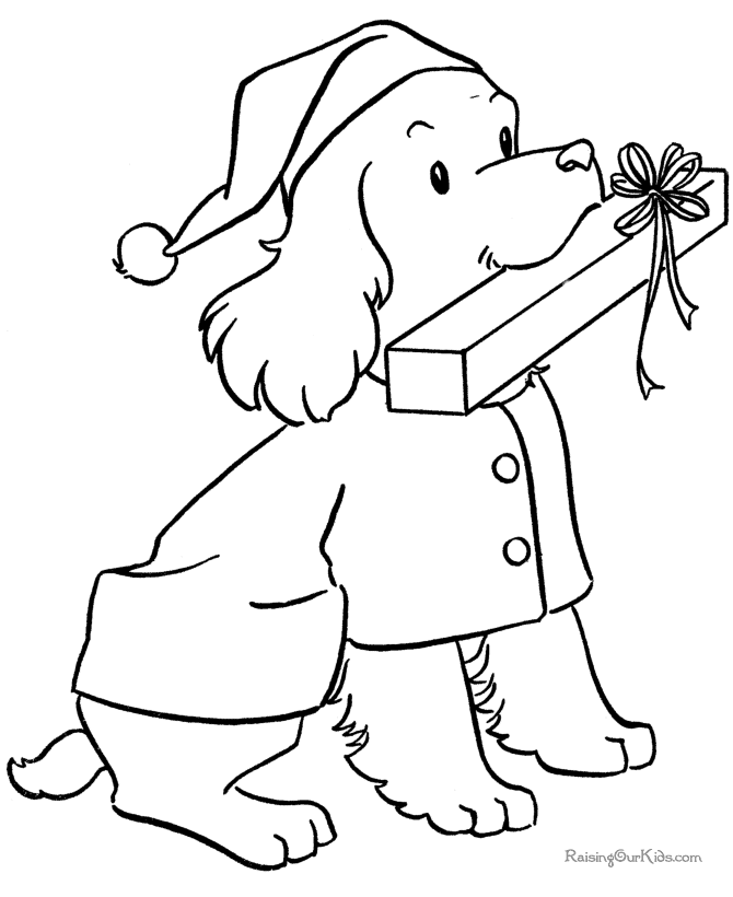 Dog 5 Cool Coloring Page