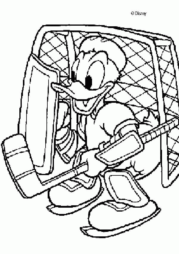 Donald Duck 15 For Kids Coloring Page