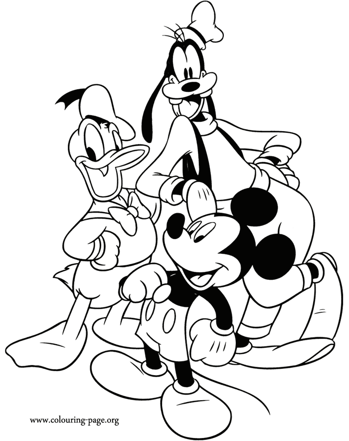 Cool Donald Duck 21 Coloring Page