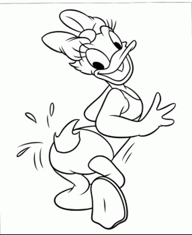 Cool Donald Duck 29 Coloring Page