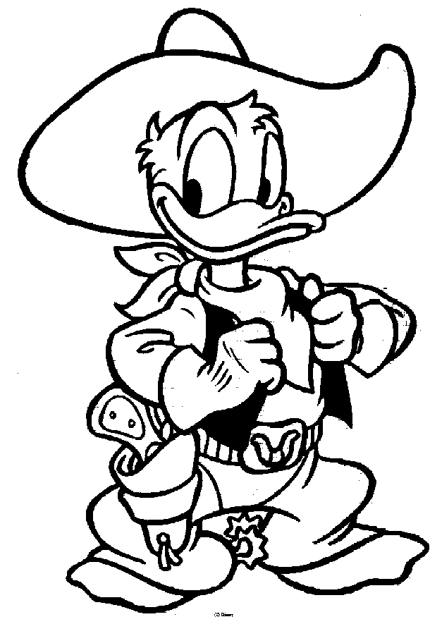 Donald Duck 39 For Kids Coloring Page