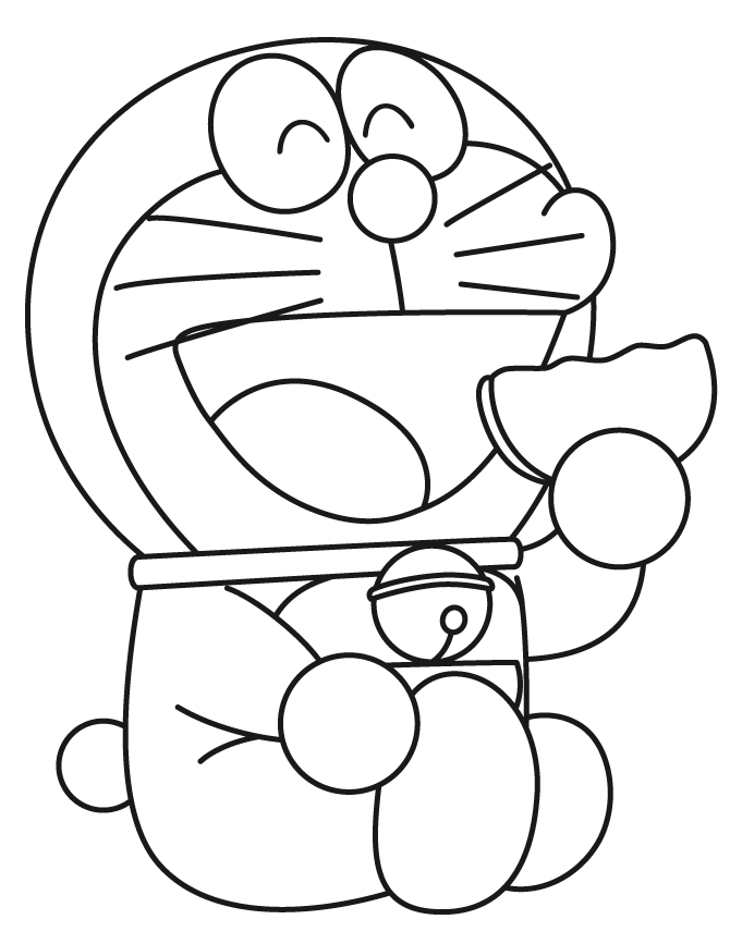 Doraemon 15 Cool Coloring Page