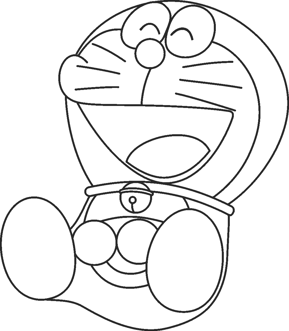Doraemon 25 Cool Coloring Page