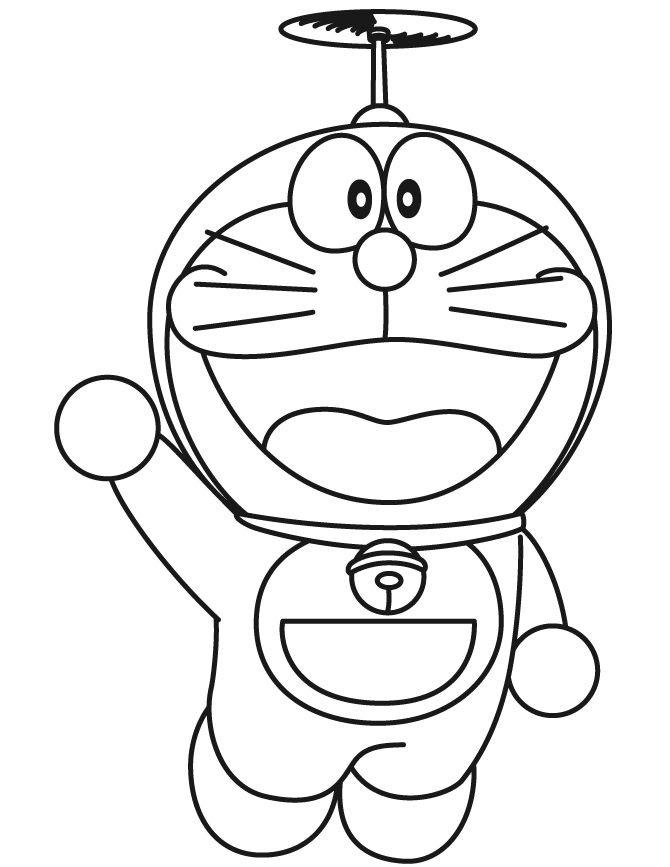 Doraemon 29 Cool Coloring Page