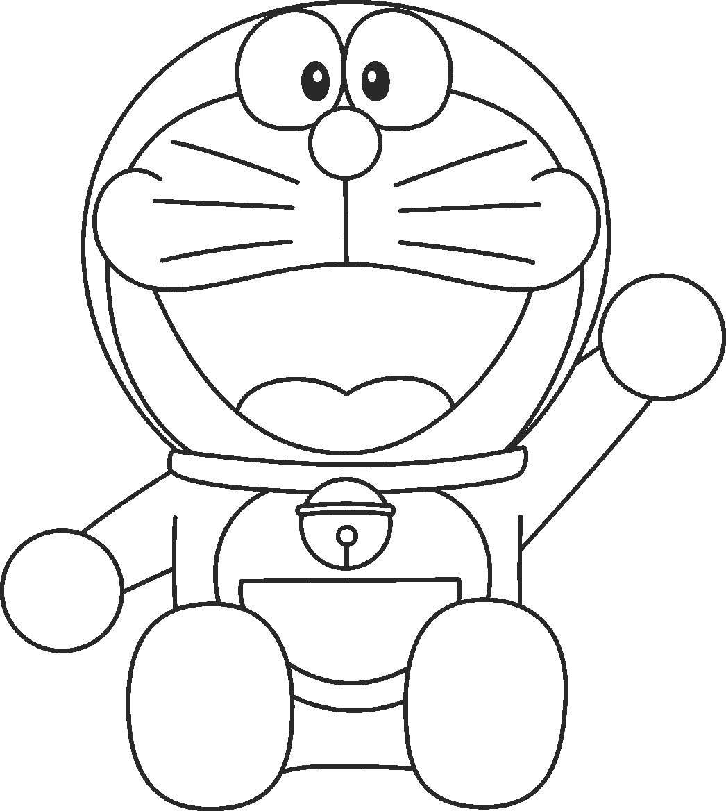 Doraemon 4 For Kids Coloring Page