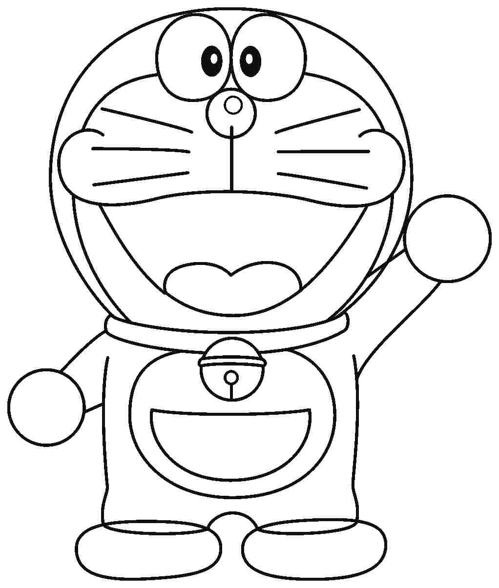 Doraemon 5 Cool Coloring Page
