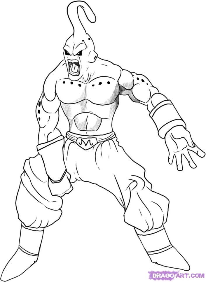 Dragon Ball Z 2 Cool Coloring Page