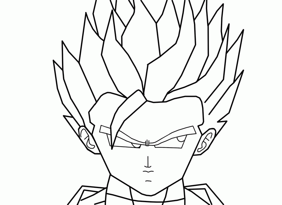 Cool Dragon Ball Z 23 Coloring Page