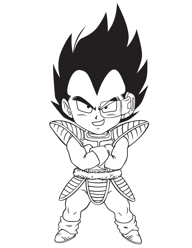 Dragon Ball Z 24 Cool Coloring Page