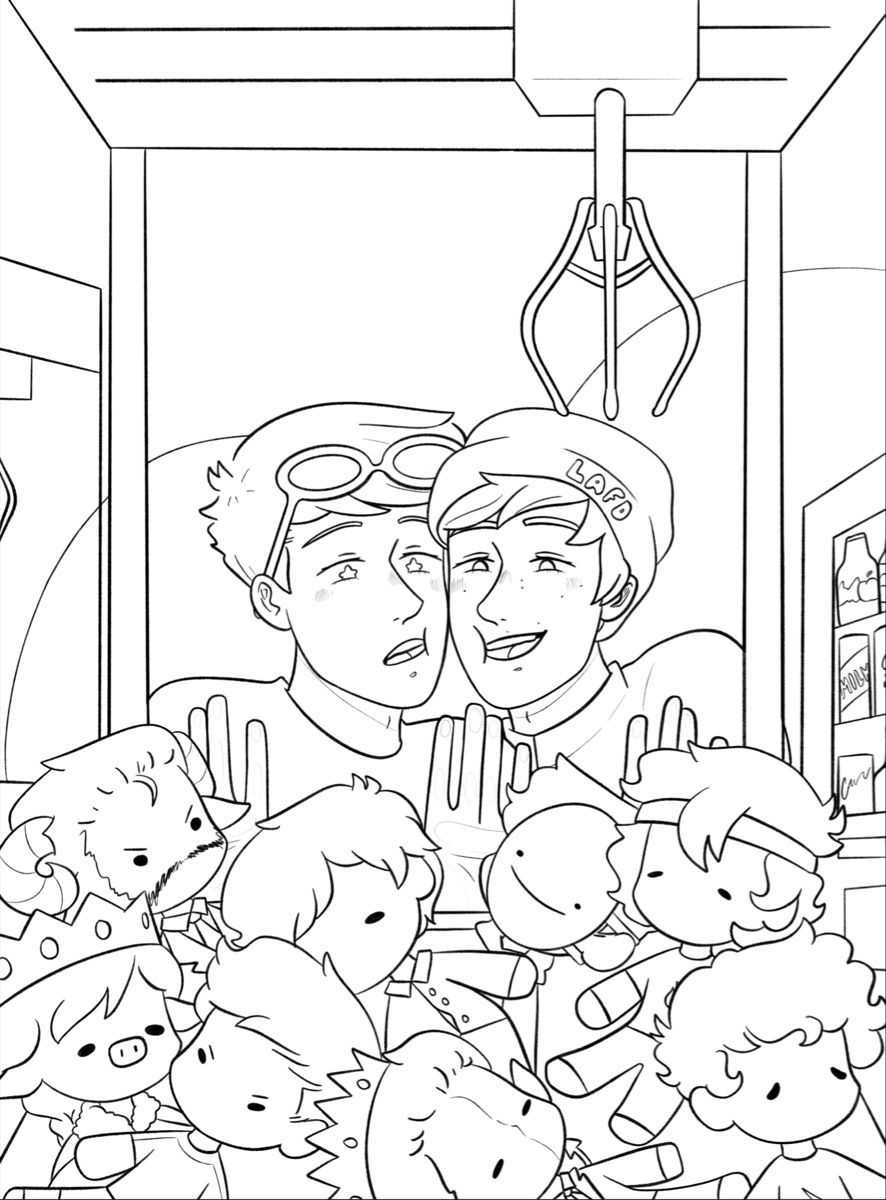 Cool Dream SMP To Print Coloring Page