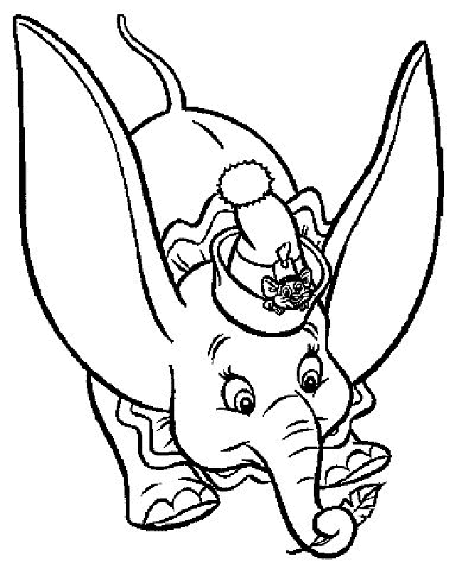 Elephant 23 Cool Coloring Page
