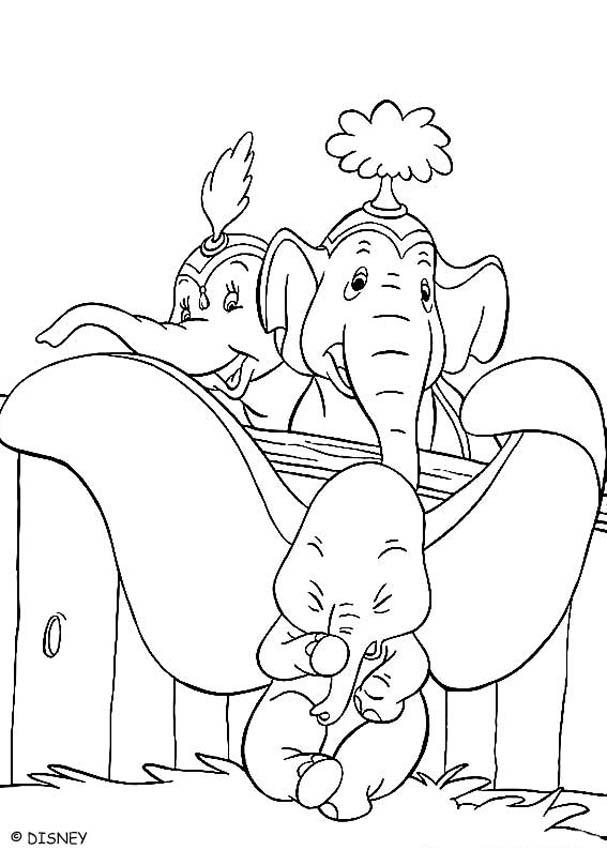 Cool Elephant 28 Coloring Page