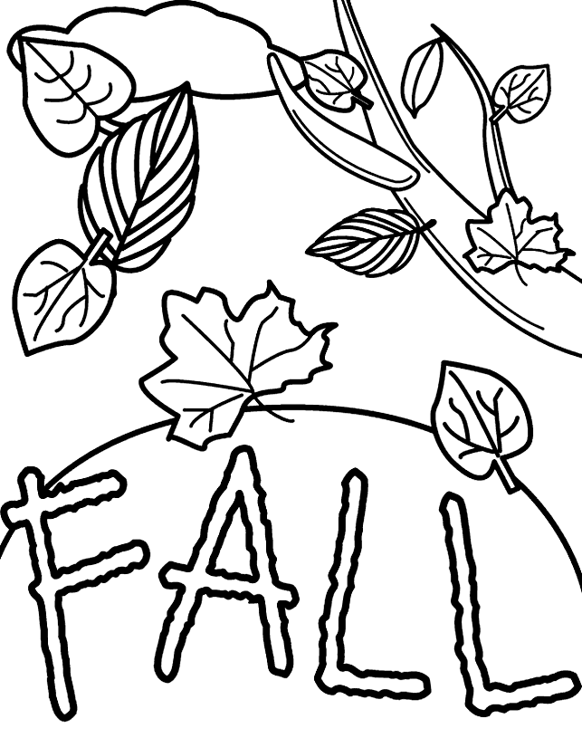 Fall Tree 10 Cool Coloring Page