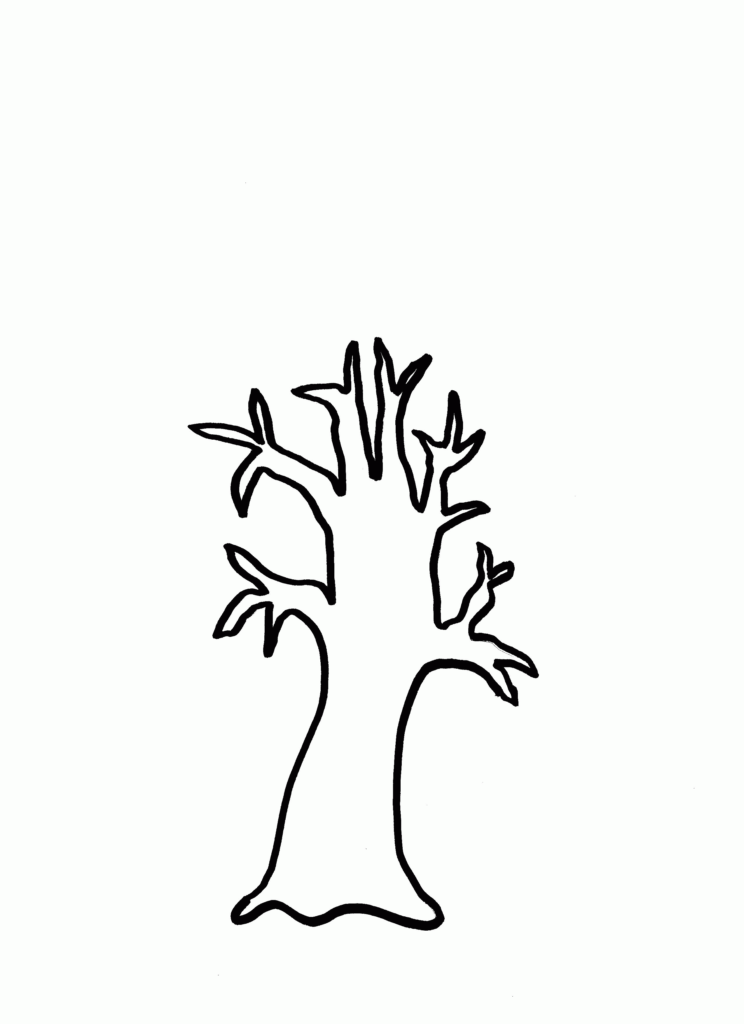 Fall Tree 14 Cool Coloring Page