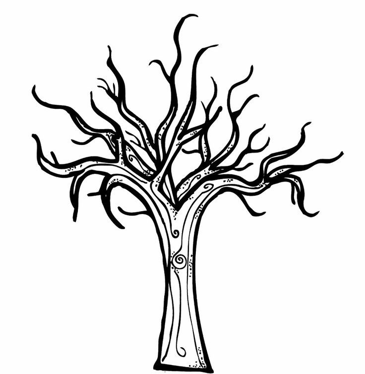 Cool Fall Tree 15 Coloring Page