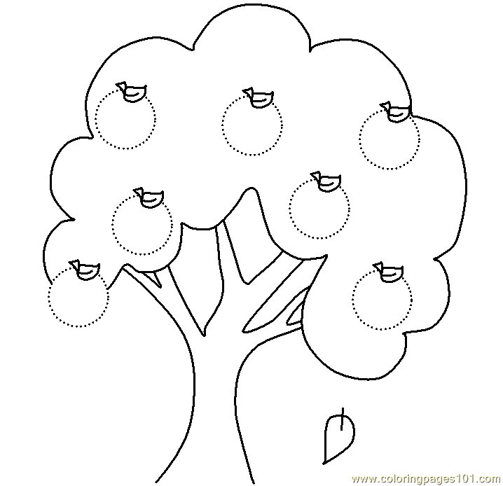 Fall Tree 26 Cool Coloring Page