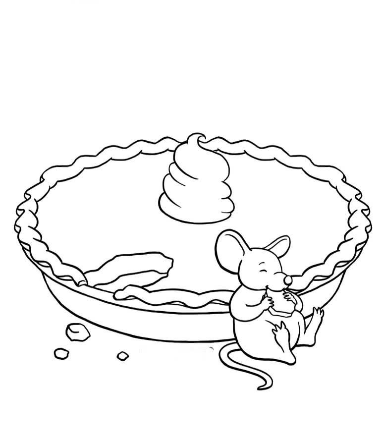 Cool Fast Food 25 Coloring Page
