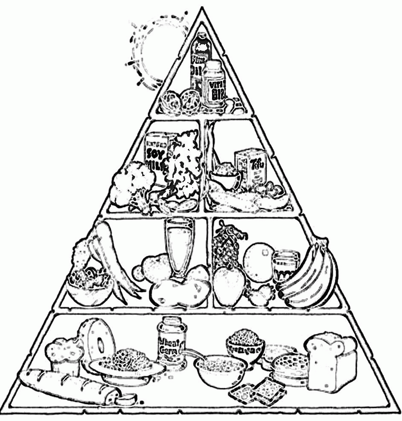 Cool Fast Food 37 Coloring Page