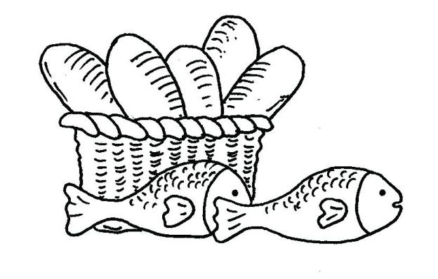 Feeding 5000 16 Cool Coloring Page