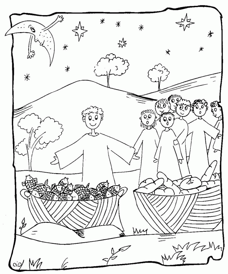 Cool Feeding 5000 34 Coloring Page