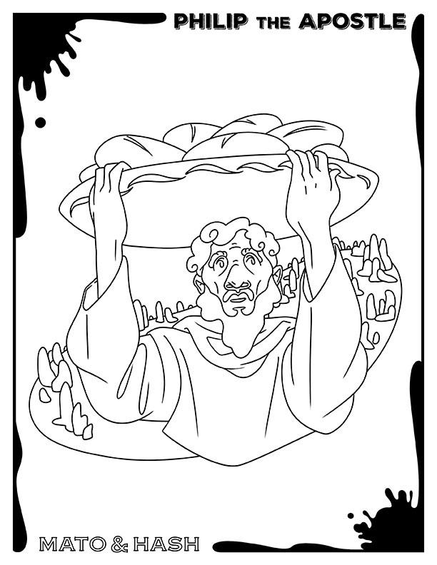 Feeding 5000 40 For Kids Coloring Page