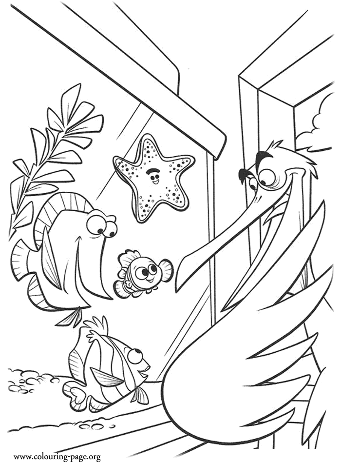 Finding Nemo 1 Cool Coloring Page