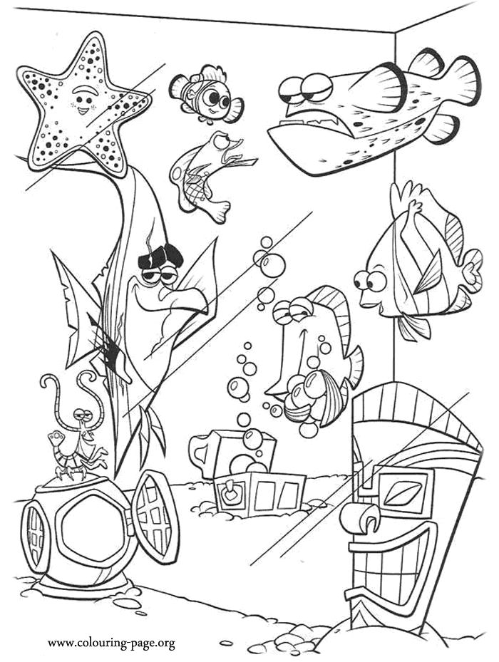Finding Nemo 11 Cool Coloring Page