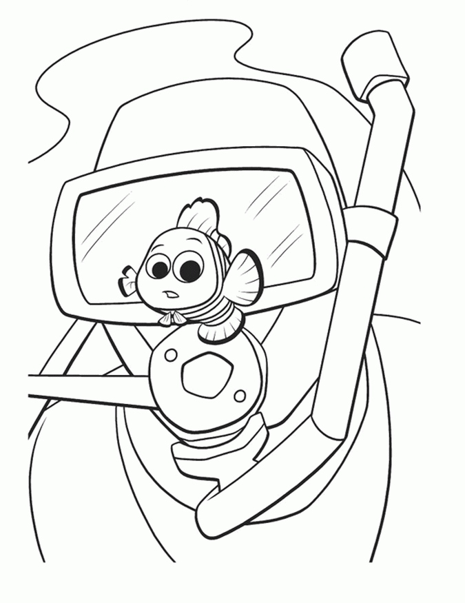 Finding Nemo 13 Cool Coloring Page