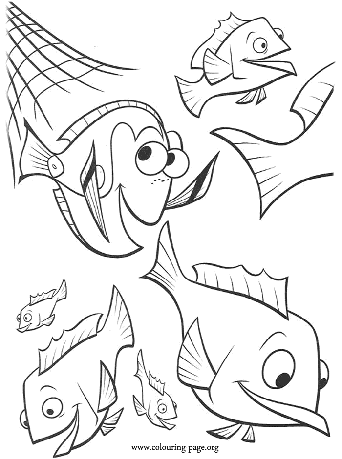 Finding Nemo 16 Cool Coloring Page