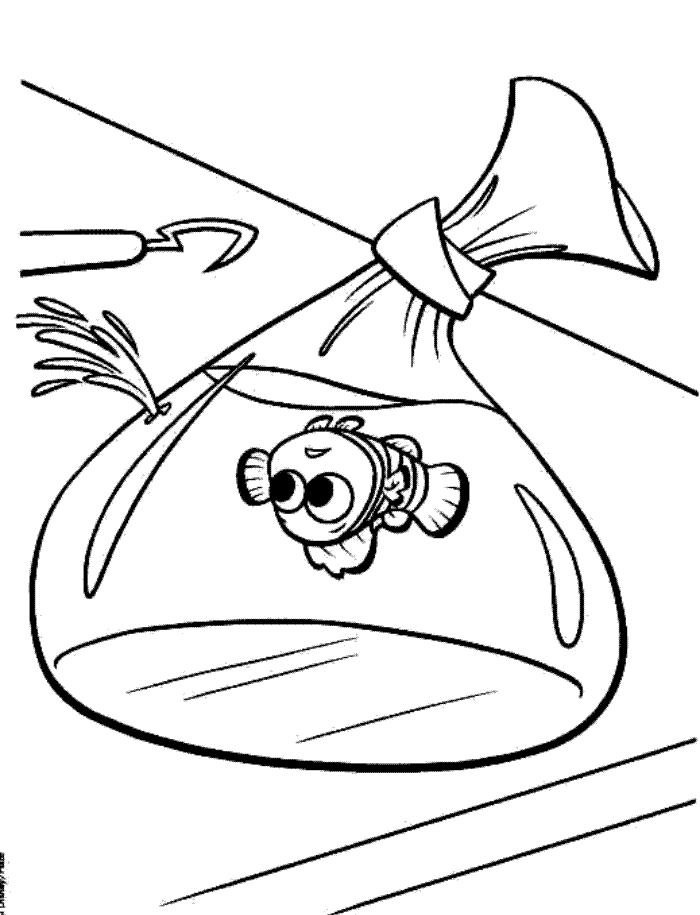 Finding Nemo 17 For Kids Coloring Page