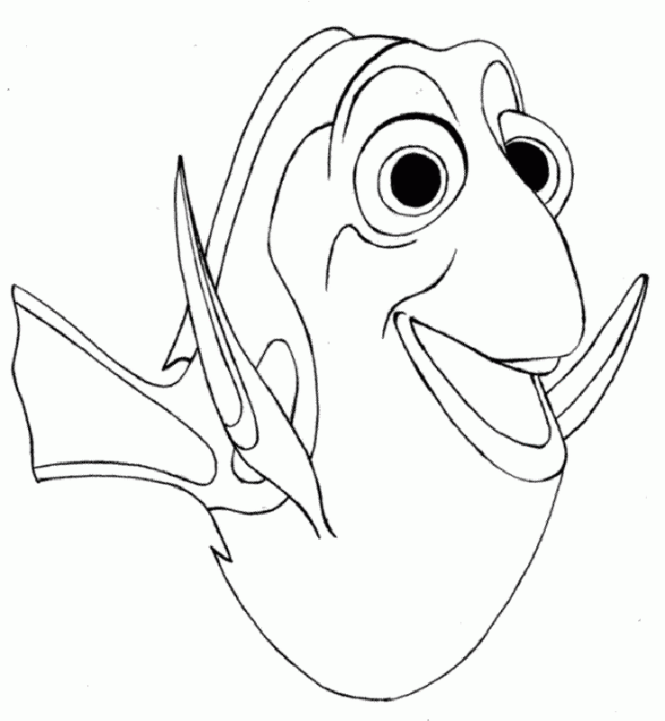 Finding Nemo 21 For Kids Coloring Page