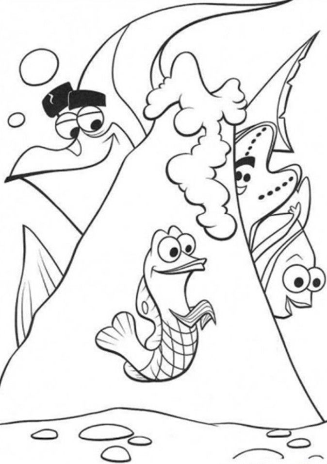 Finding Nemo 22 Cool Coloring Page