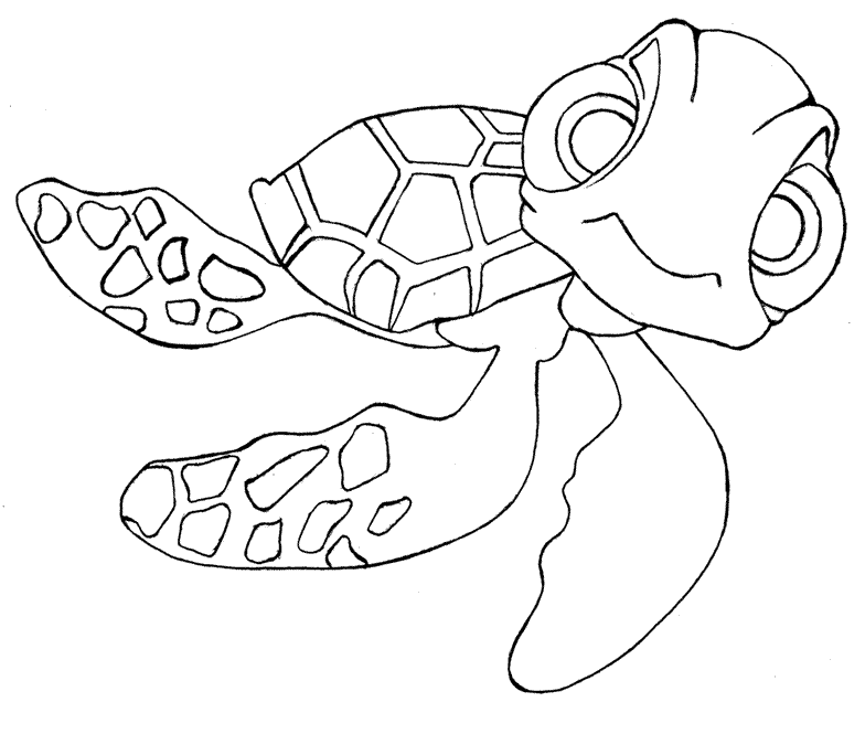Finding Nemo 24 Cool Coloring Page