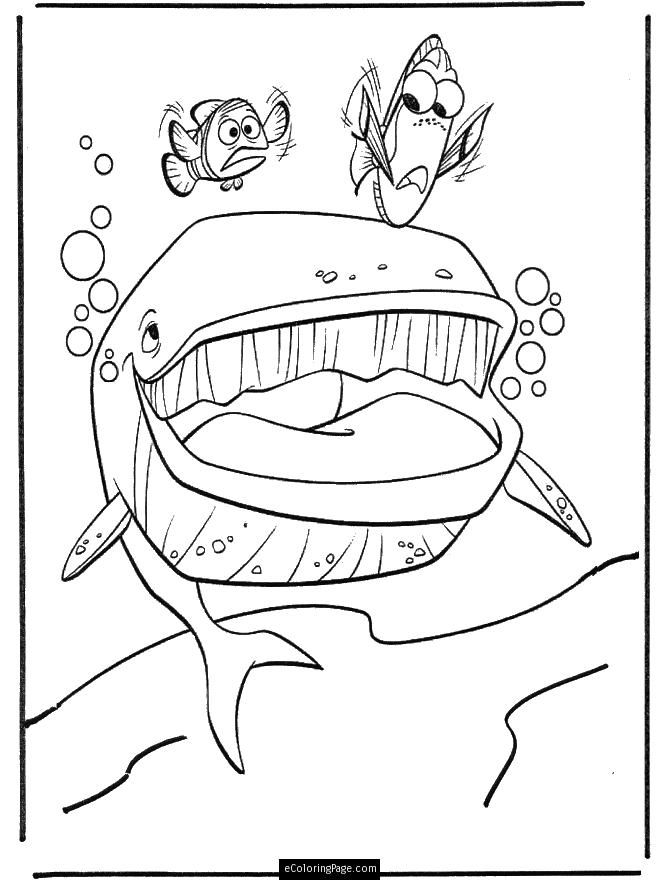 Finding Nemo 28 Cool Coloring Page