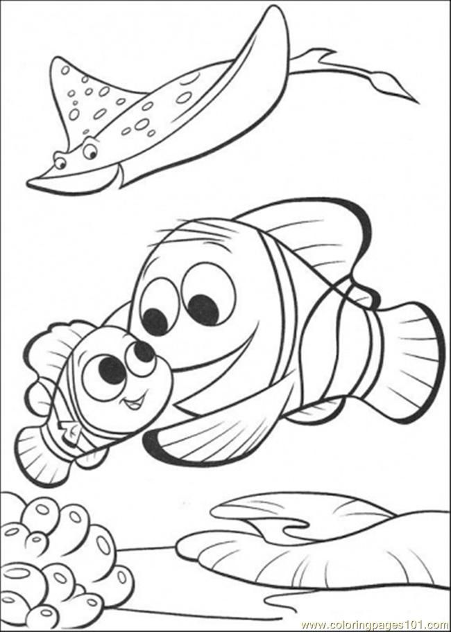 Finding Nemo 29 For Kids Coloring Page