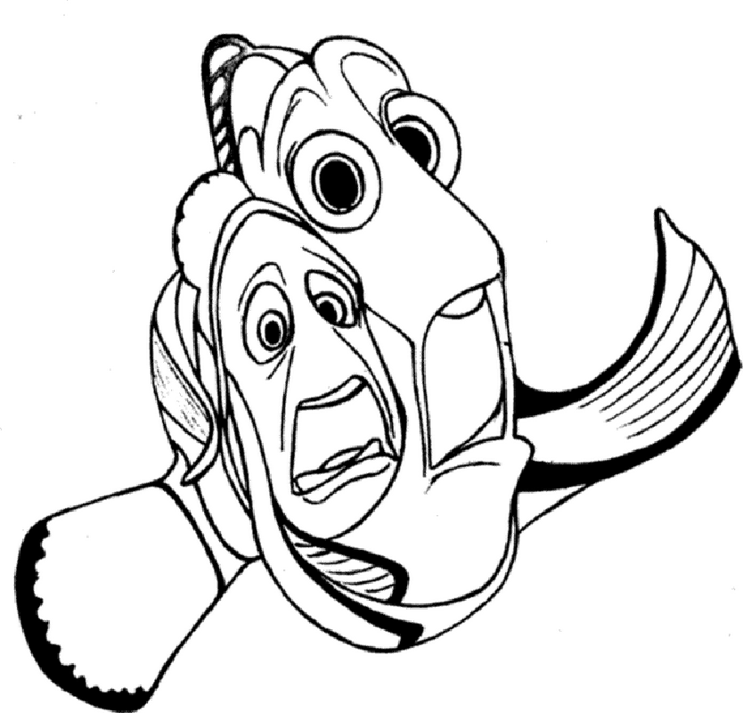 Finding Nemo 32 Cool Coloring Page