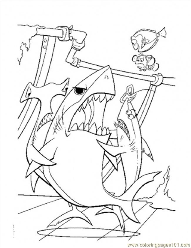 Finding Nemo 37 For Kids Coloring Page