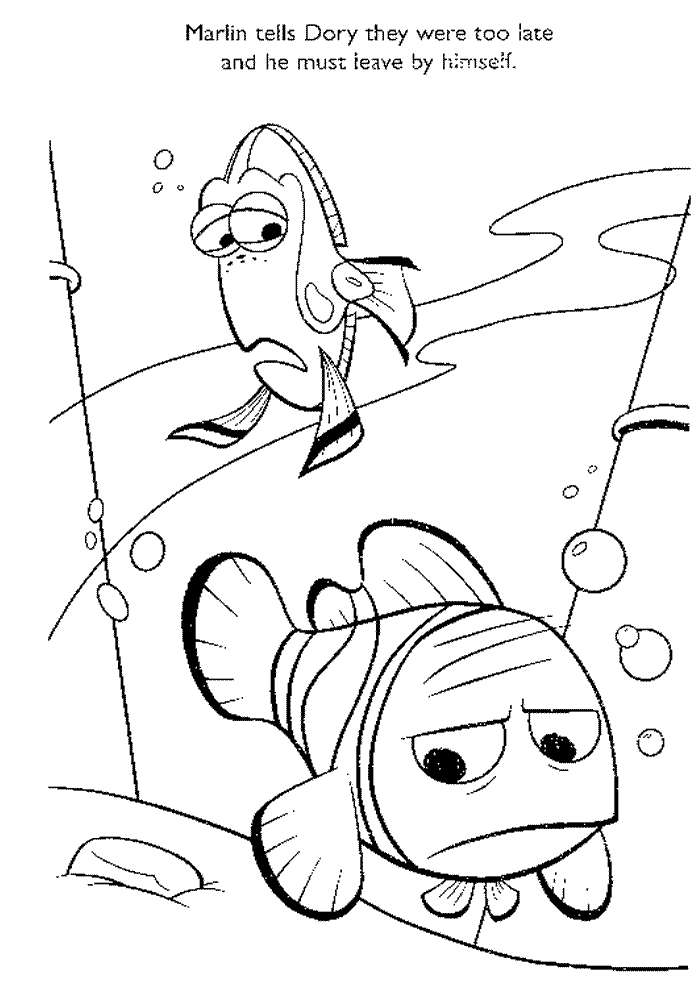 Finding Nemo 38 Cool Coloring Page