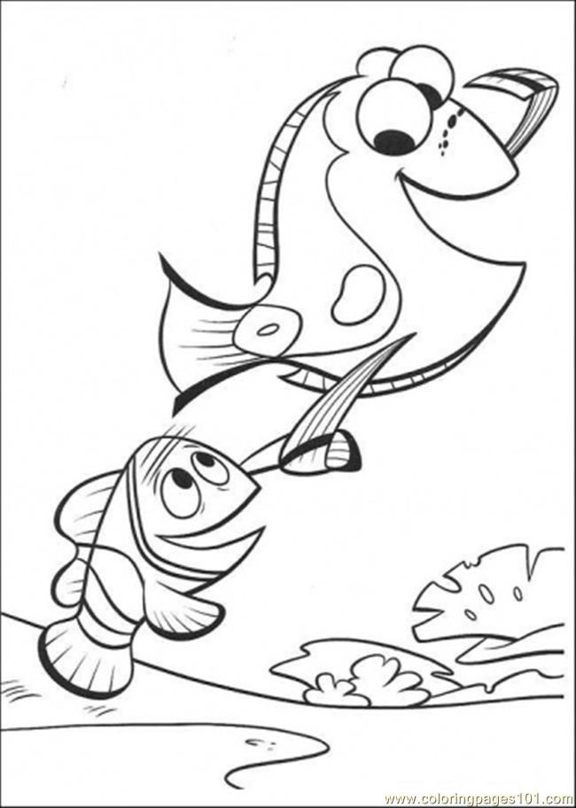 Finding Nemo 44 Cool Coloring Page