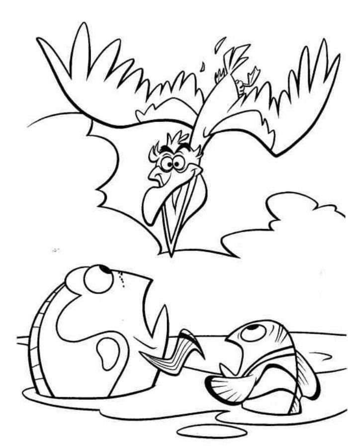 Finding Nemo 46 Cool Coloring Page