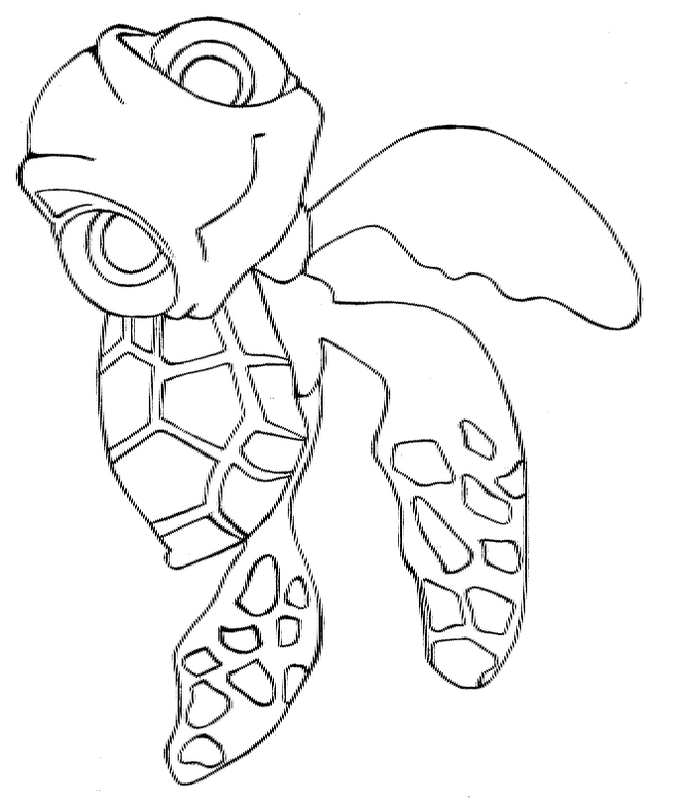 Cool Finding Nemo 8 Coloring Page