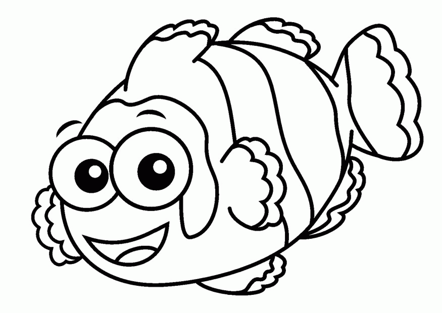 Fish 11 Cool Coloring Page