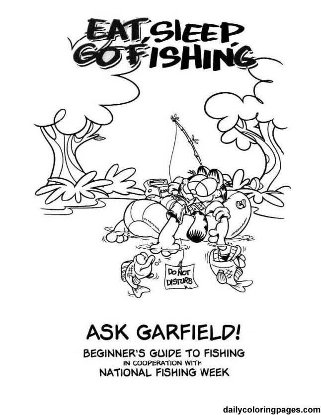 Fish 19 Cool Coloring Page