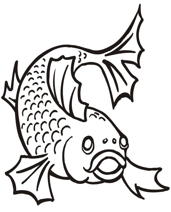 Fish 23 Cool Coloring Page