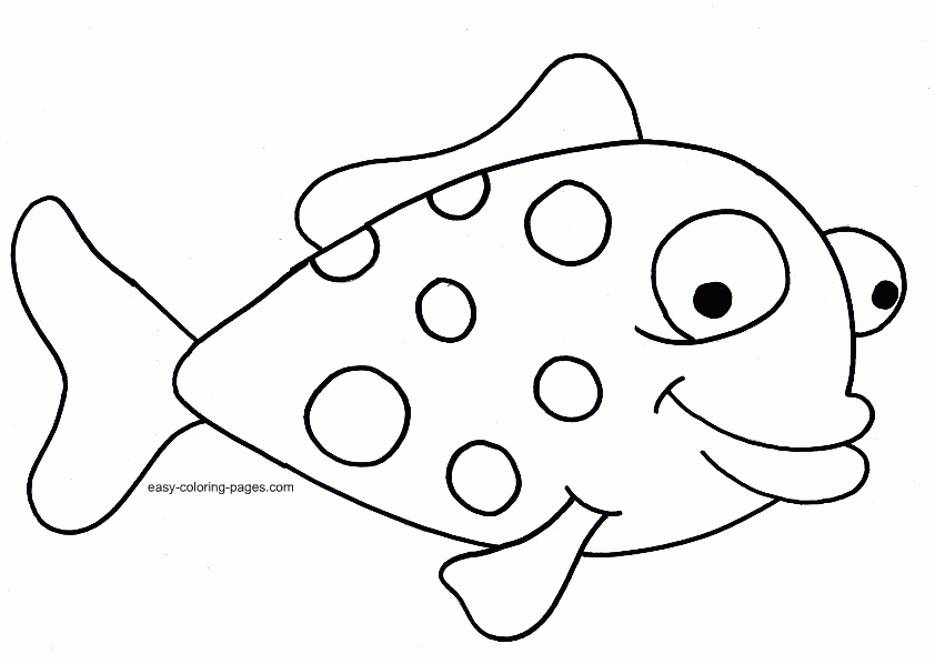 Cool Fish 24 Coloring Page
